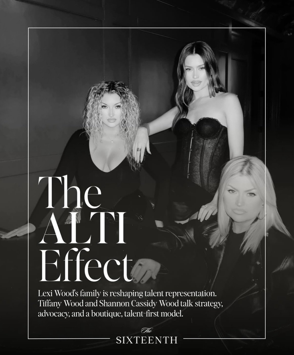 all I have to say is I love love love bad bitches @tiffanywoodxo @shannoncassidywood @altiworld @thesixteenth__ @megwiess 🖤📈