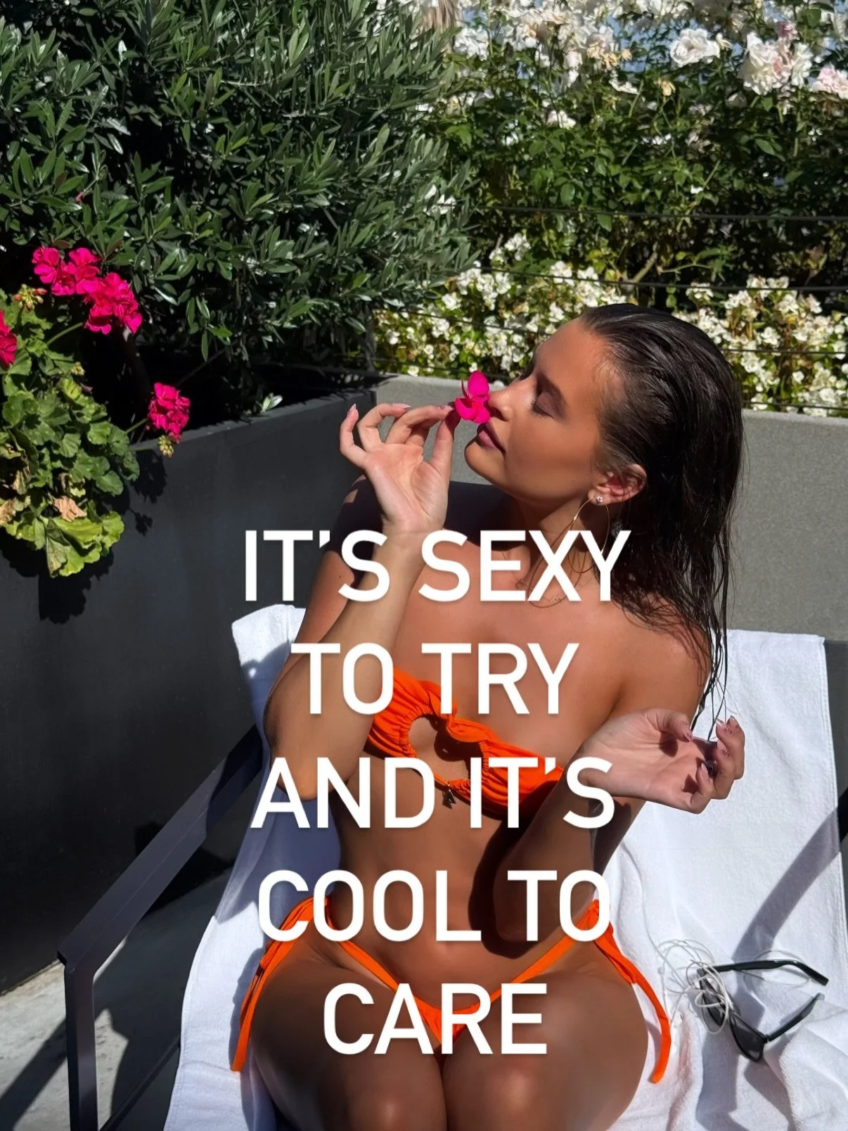 it&rsquo;s sexy to try and it&rsquo;s cool to care 🌺