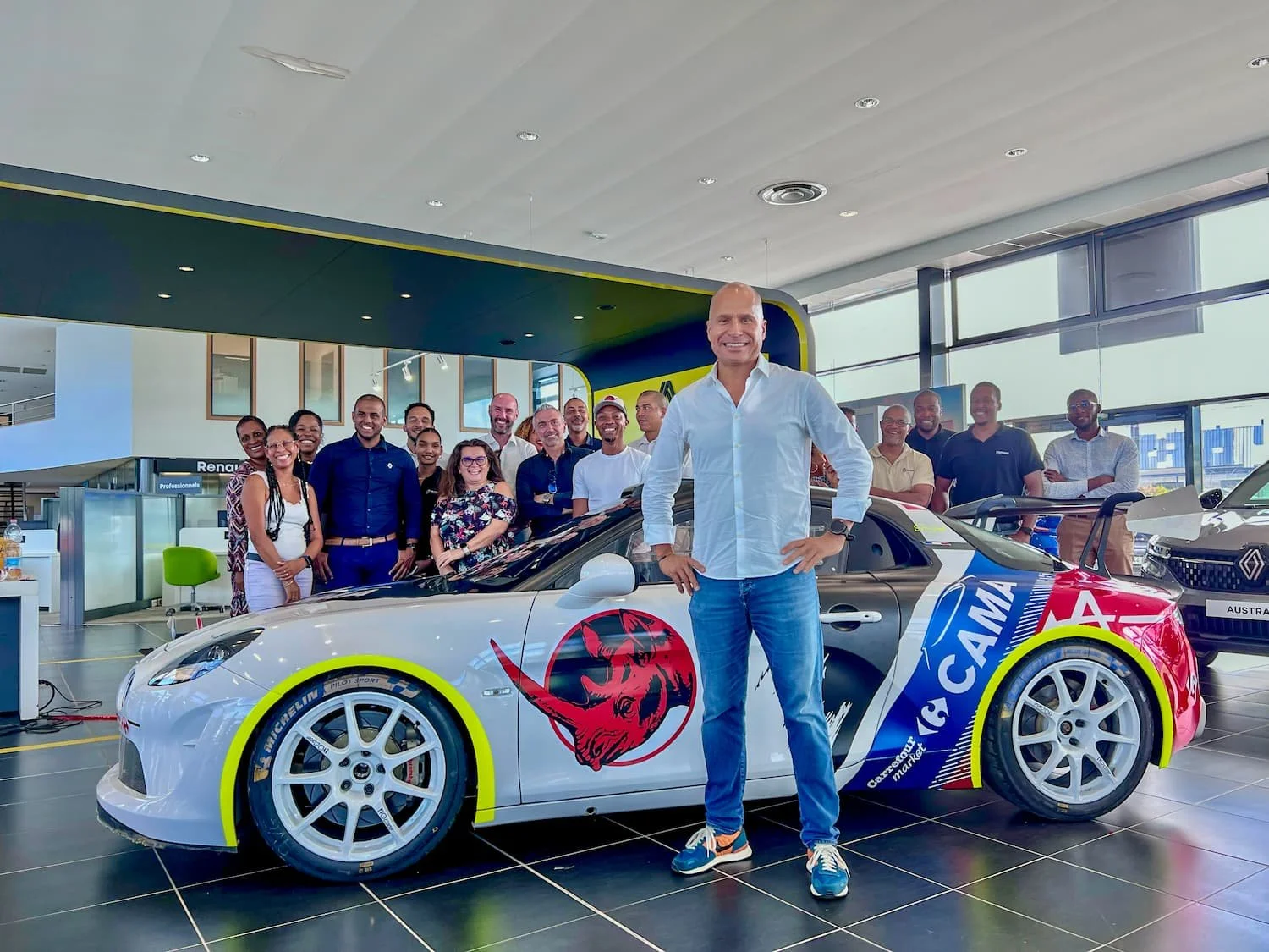 Simon Jean-Joseph, pilote de rallye