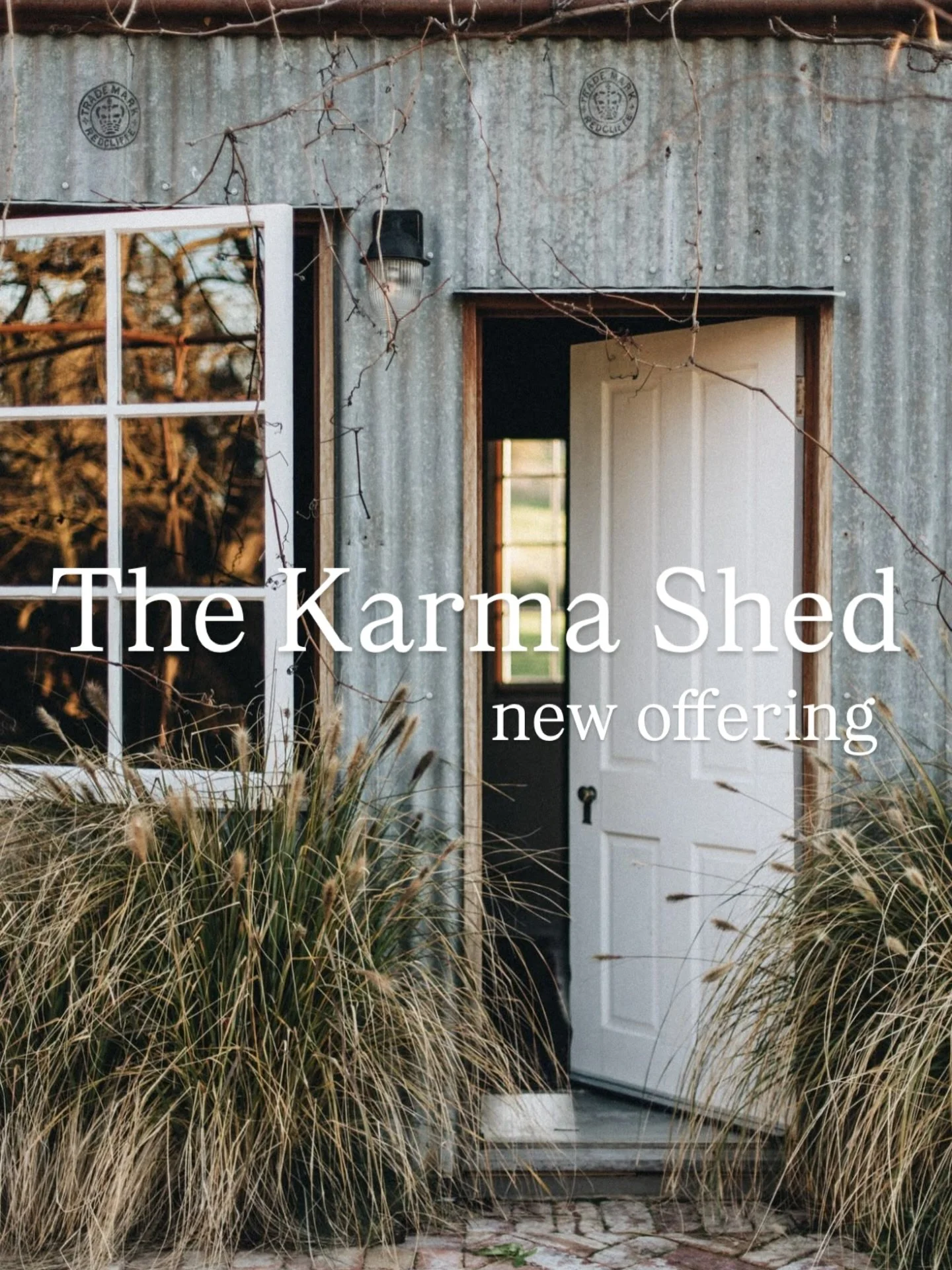 The Karma Shed is an eight-week live course created for people ready to do the kind of inner work usually reserved for one-on-one sessions.

This is a small, intimate group experience built around real investigation &mdash; understanding the patterns