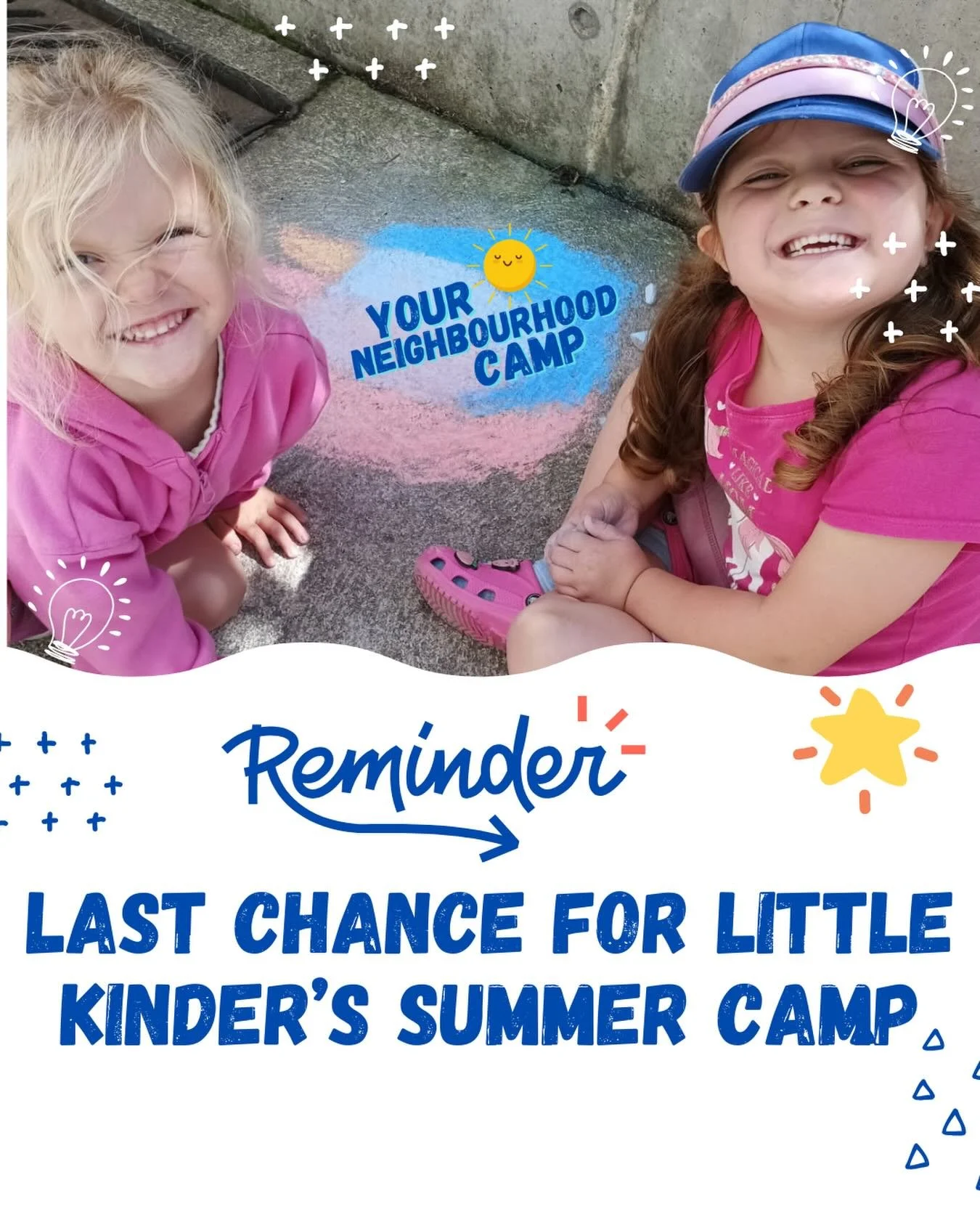 🎉 Last chance to join our Little Kinders Program &ndash; Summer 2026! 🎉

✨ Block 1: 4 spots left
✨ Block 2: Full
✨ Block 3: 4 spots left
✨ Block 4: 4 spots left

🌞 All Summer (Blocks 1&ndash;4 together): Only 1 spot remaining!

Don&rsquo;t wait &m