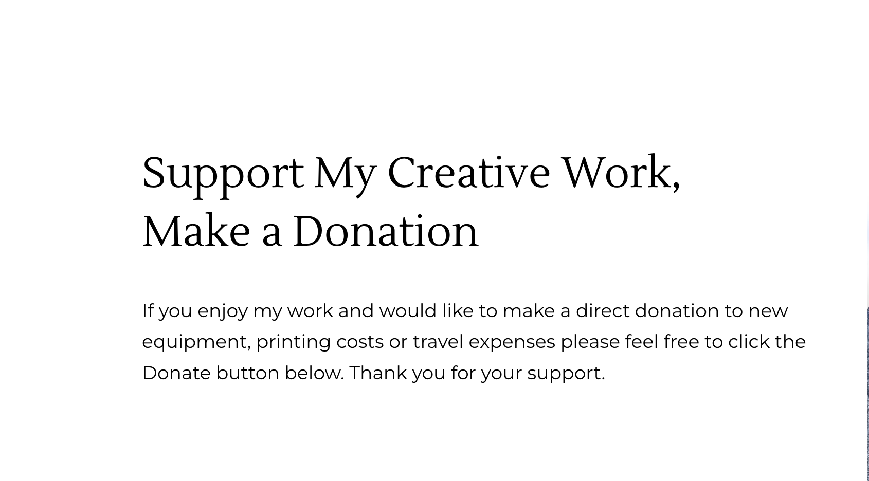 Donation