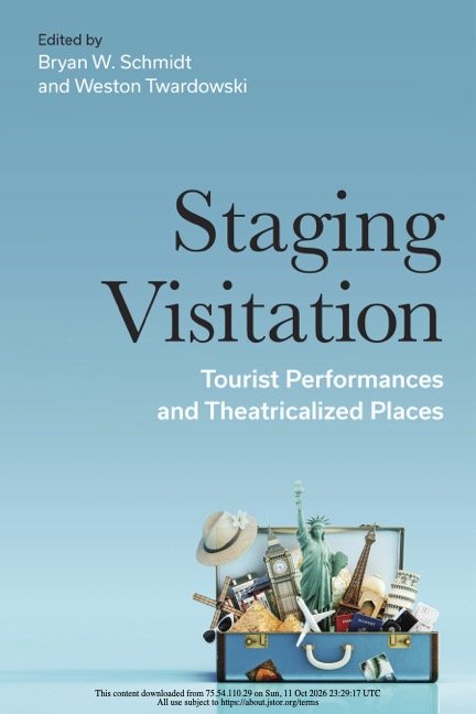 My new co-edited volume (with Bryan Schmidt) is now available from the University of Michigan Press. Staging Visitation features a scholars from a range of humanities and social science disciplines seeking to understand the ways that tourism is both 