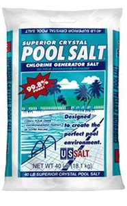 40 lbs Superior Crystal Pool Salt Bag
