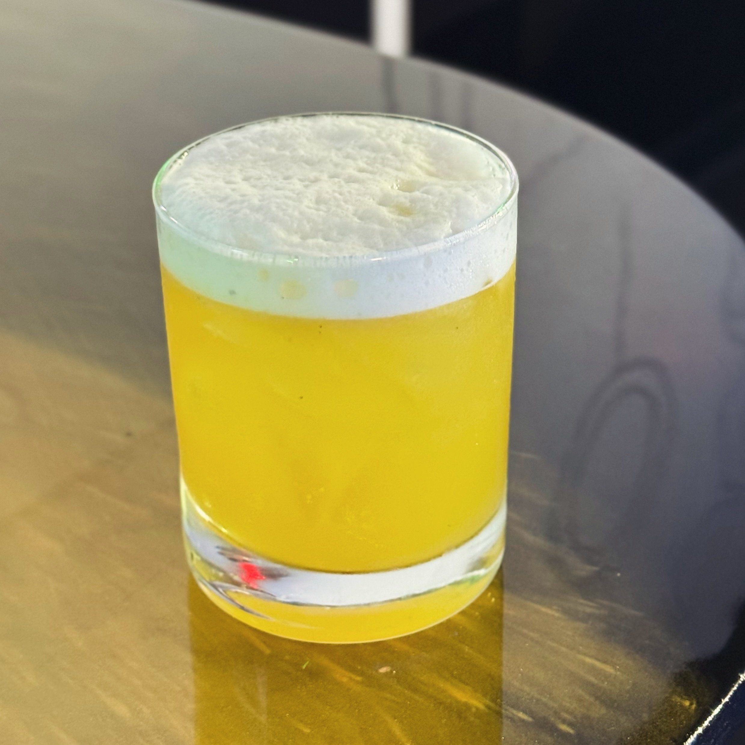 New cocktail alert! 
Introducing The Apollo
Named as much for the NASA projects as the Greek god of the sun, music, poetry and art. It is springtime and this is a cool sipper you can enjoy on the upcoming space patio!

Avocado washed Bahnez Mezcal
Pa