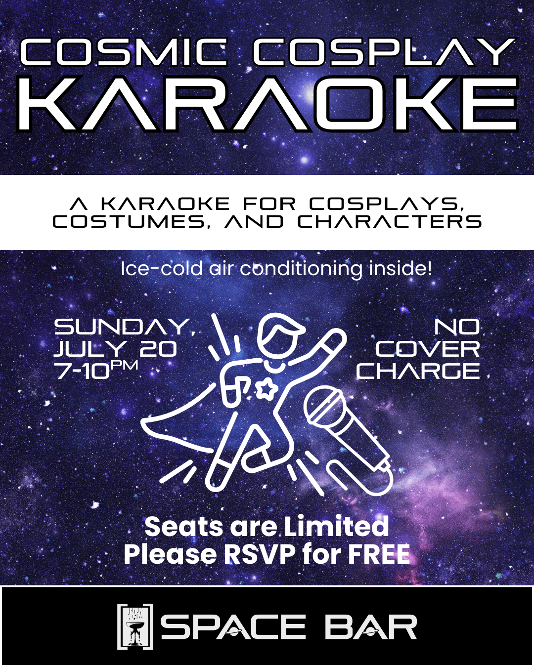 Cosmic Cosplay Karaoke