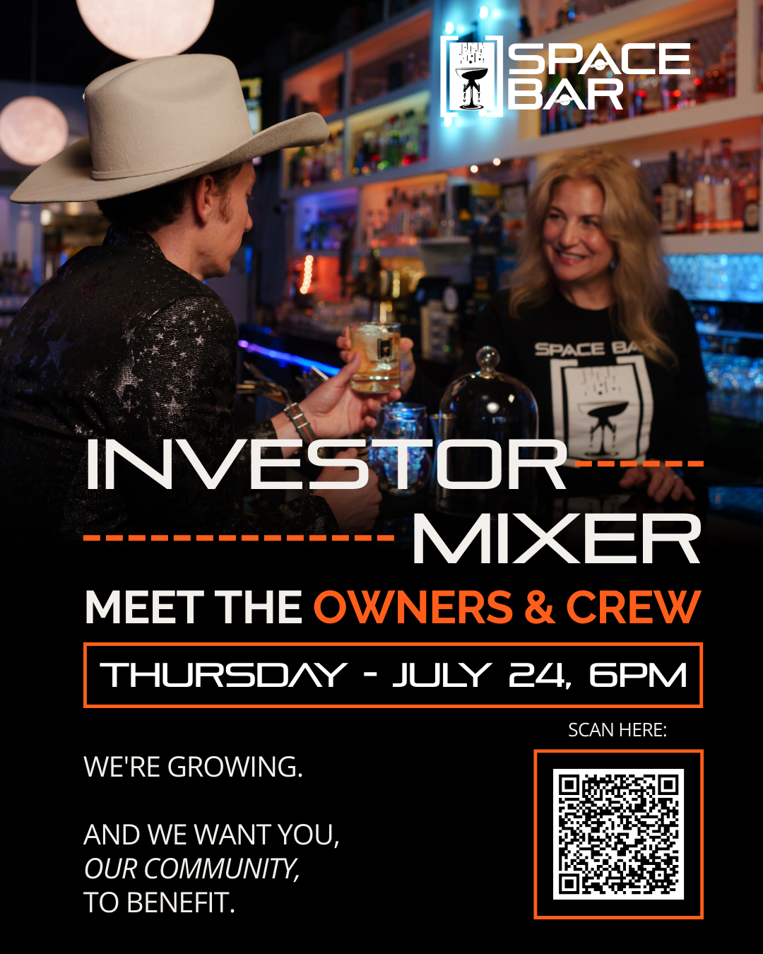 Investor Mixer - Meet the Owners & Crew