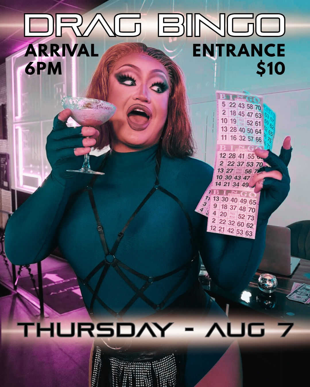 Drag Bingo in Outer Space!