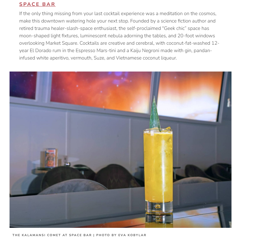 Imbibe - Where to Drink in Pittsburgh, Pennsylvania