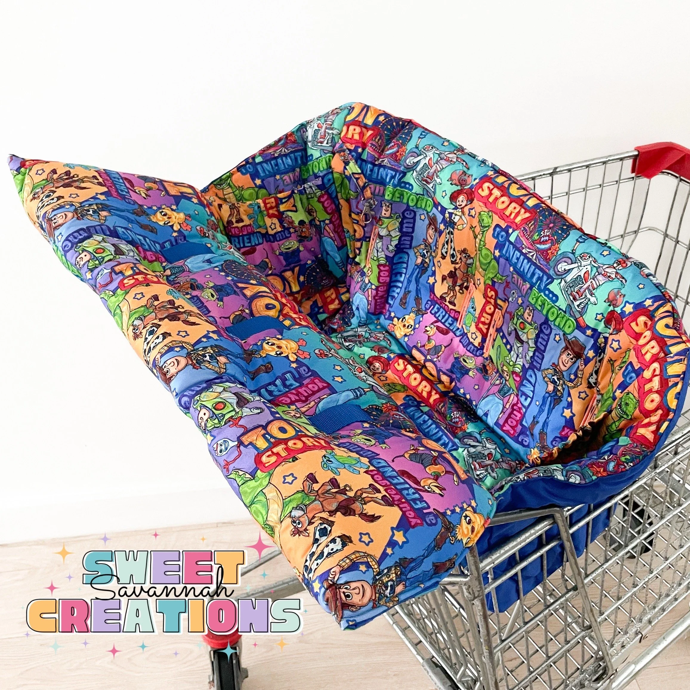 Toy Friends - Shopping Trolley Seat Cover - Royal Blue