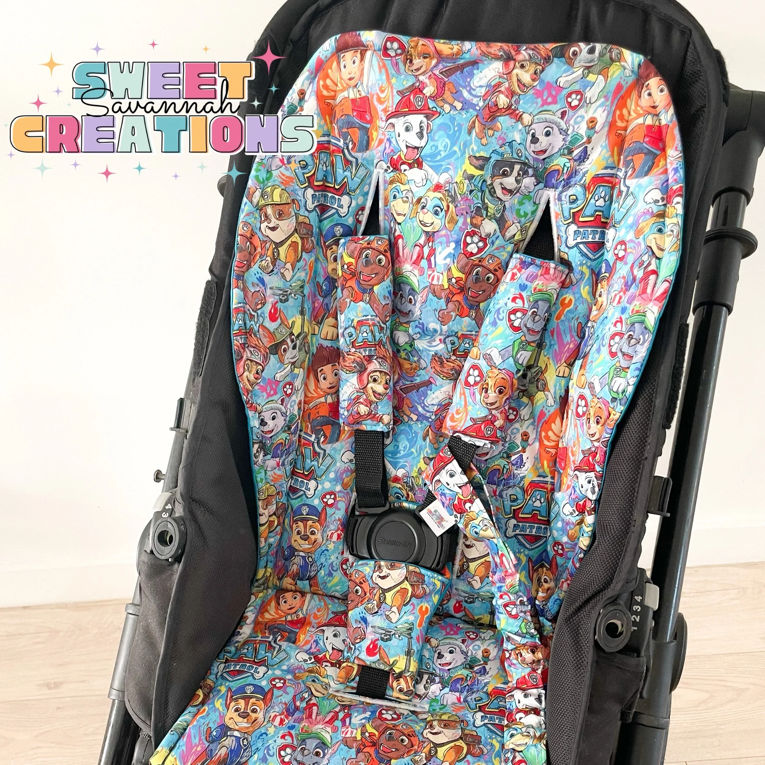 Adventure Bay Rescue Pups - Universal Pram Liner Set