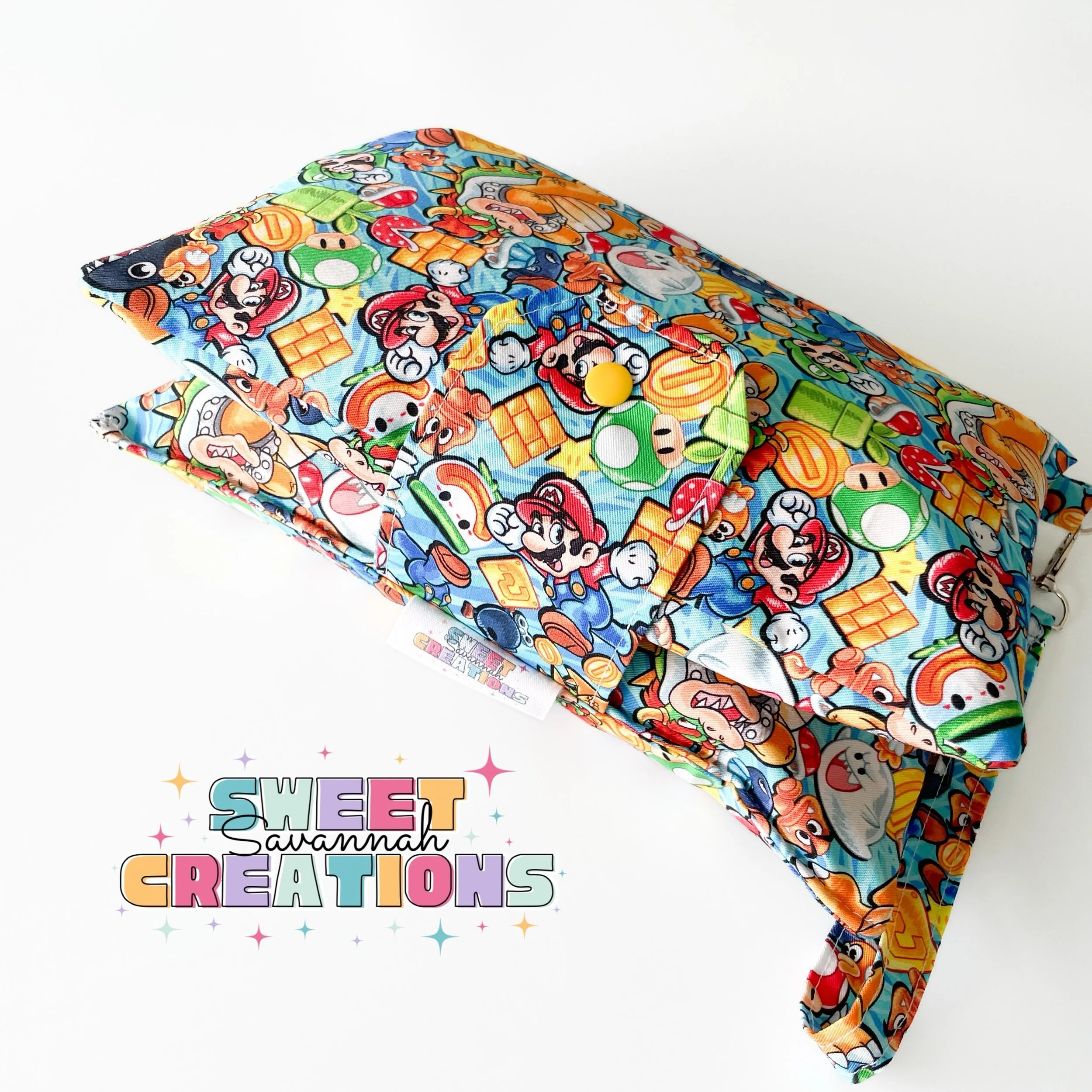 Super Bros - Nappy Wallet - Blue