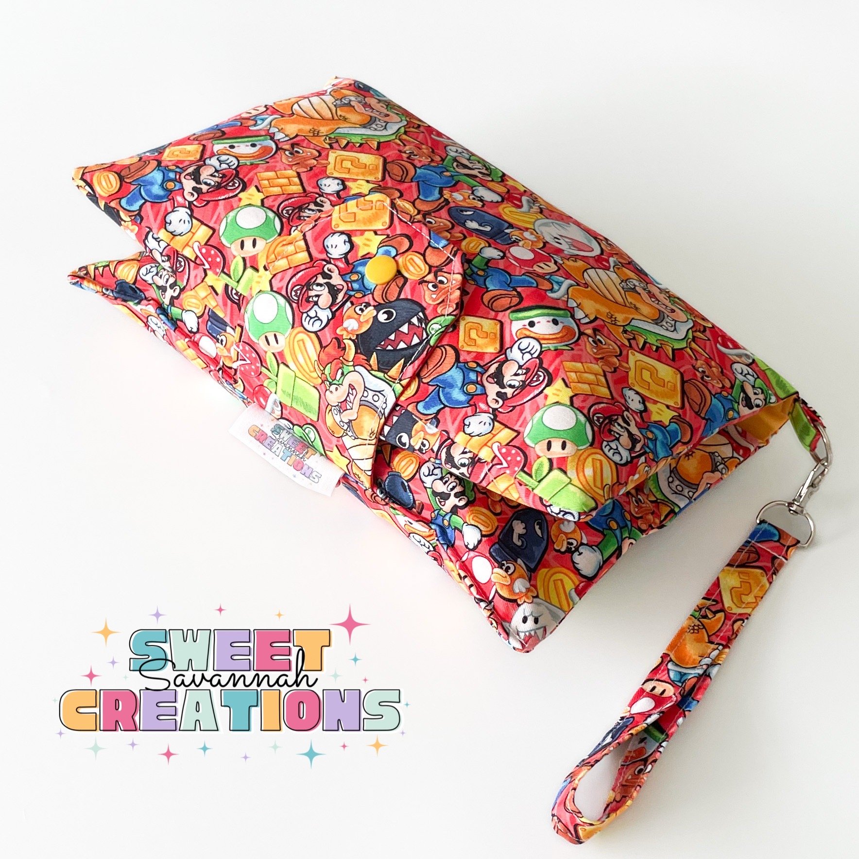 Super Bros - Nappy Wallet - Red