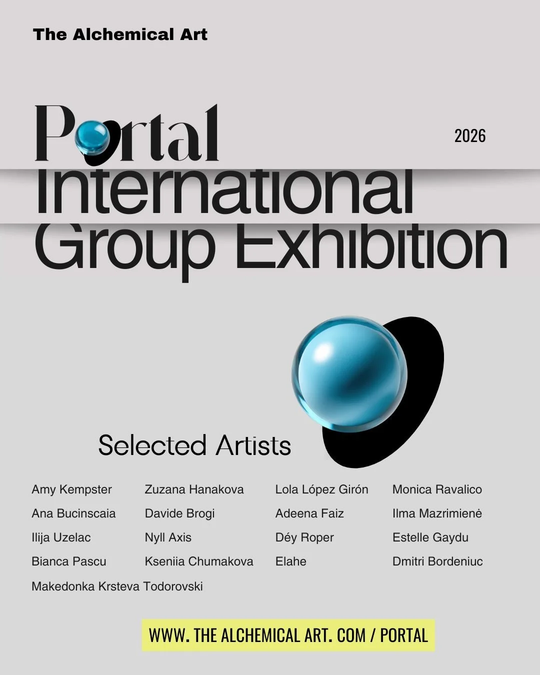 Portal is now open.

A virtual group exhibition bringing together international artists across painting, photography, illustration, and mixed media.

Portal operates as a point of passage.
A space where distinct practices meet, overlap, and momentari