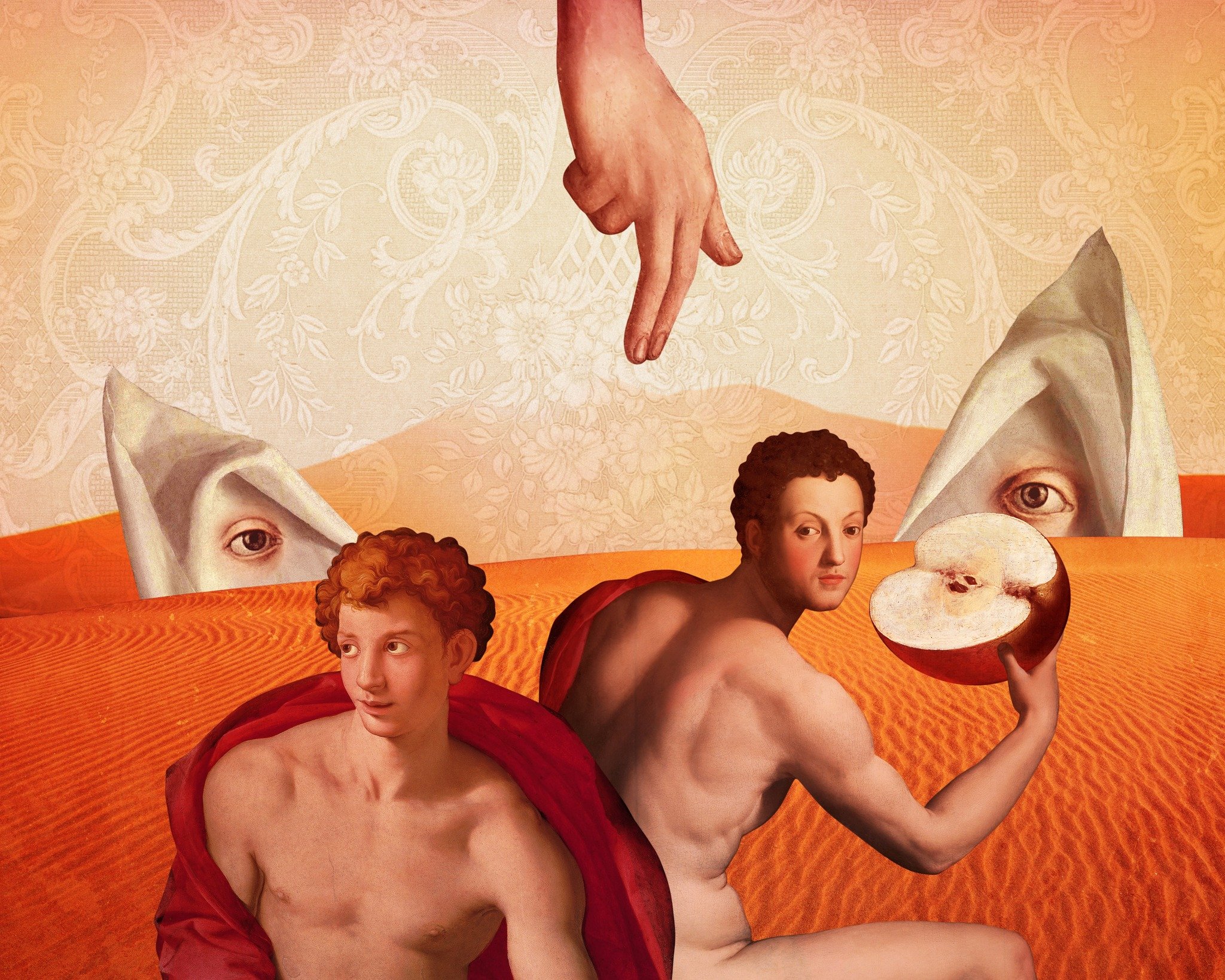 From our upcoming Magazine issue &mdash;

Artist: Nikola Gocić (@nicollage_boo)
Title: 'Somebody Else'

Gocić constructs a fragmented visual language where imagination, desire, and metaphysical uncertainty overlap,  collapsing narrative into surreal 