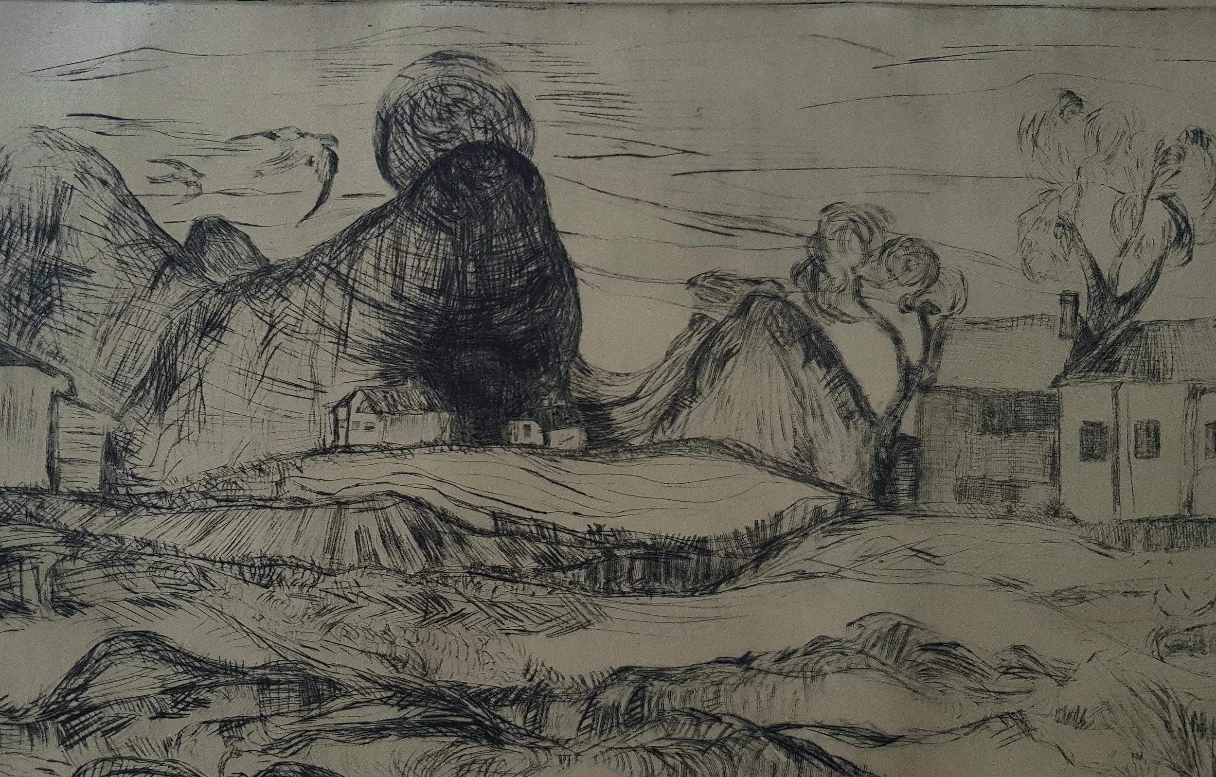 Untitled,
42x61cm,
Dry point,
200€