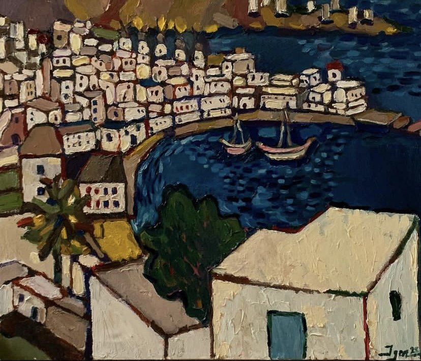 “Island moments” 50x60cm , Oil on Canavas , 700€