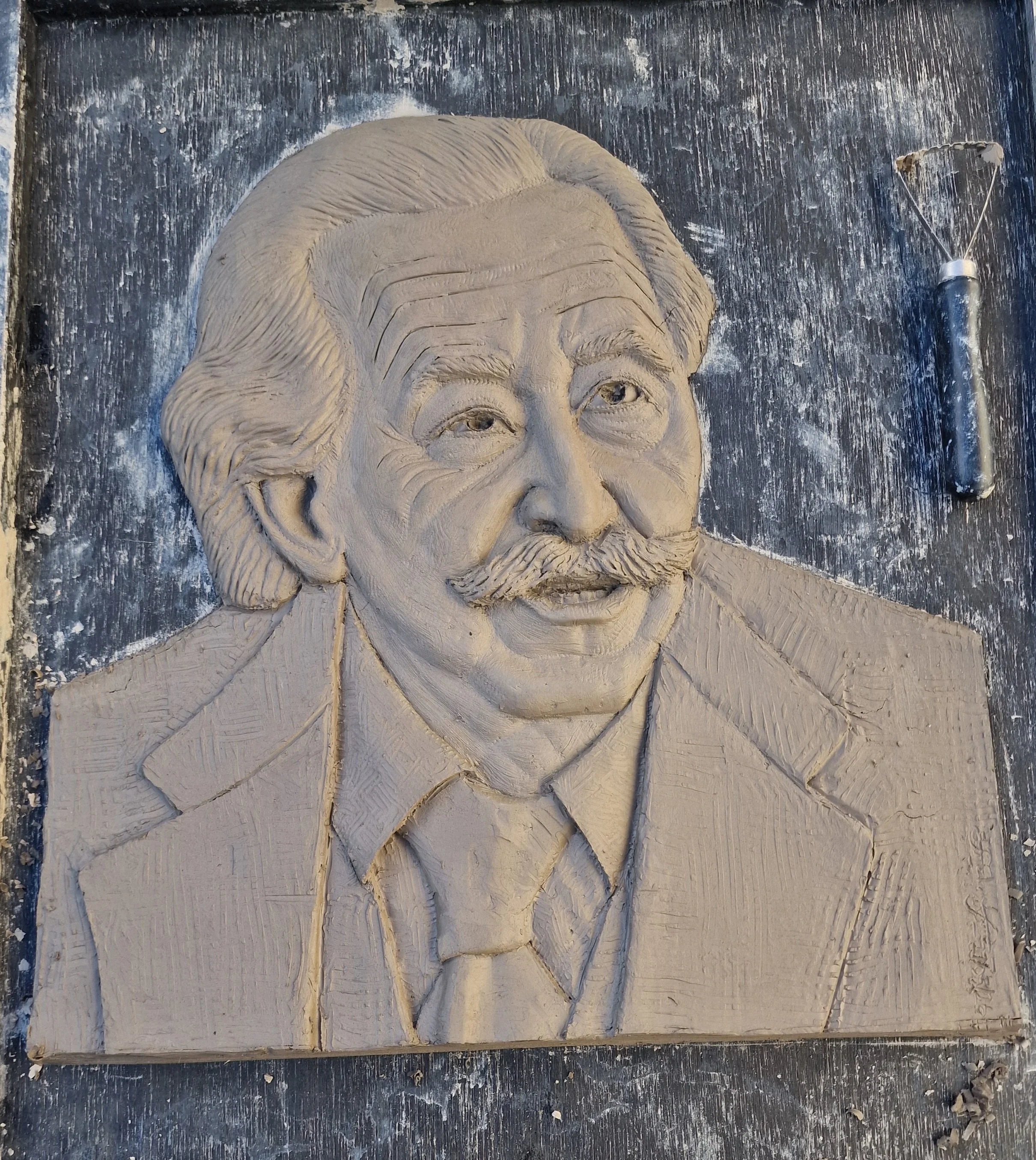 Ebenezer Christian,The Master Planner, 38cmX30cmX5cm.jpg