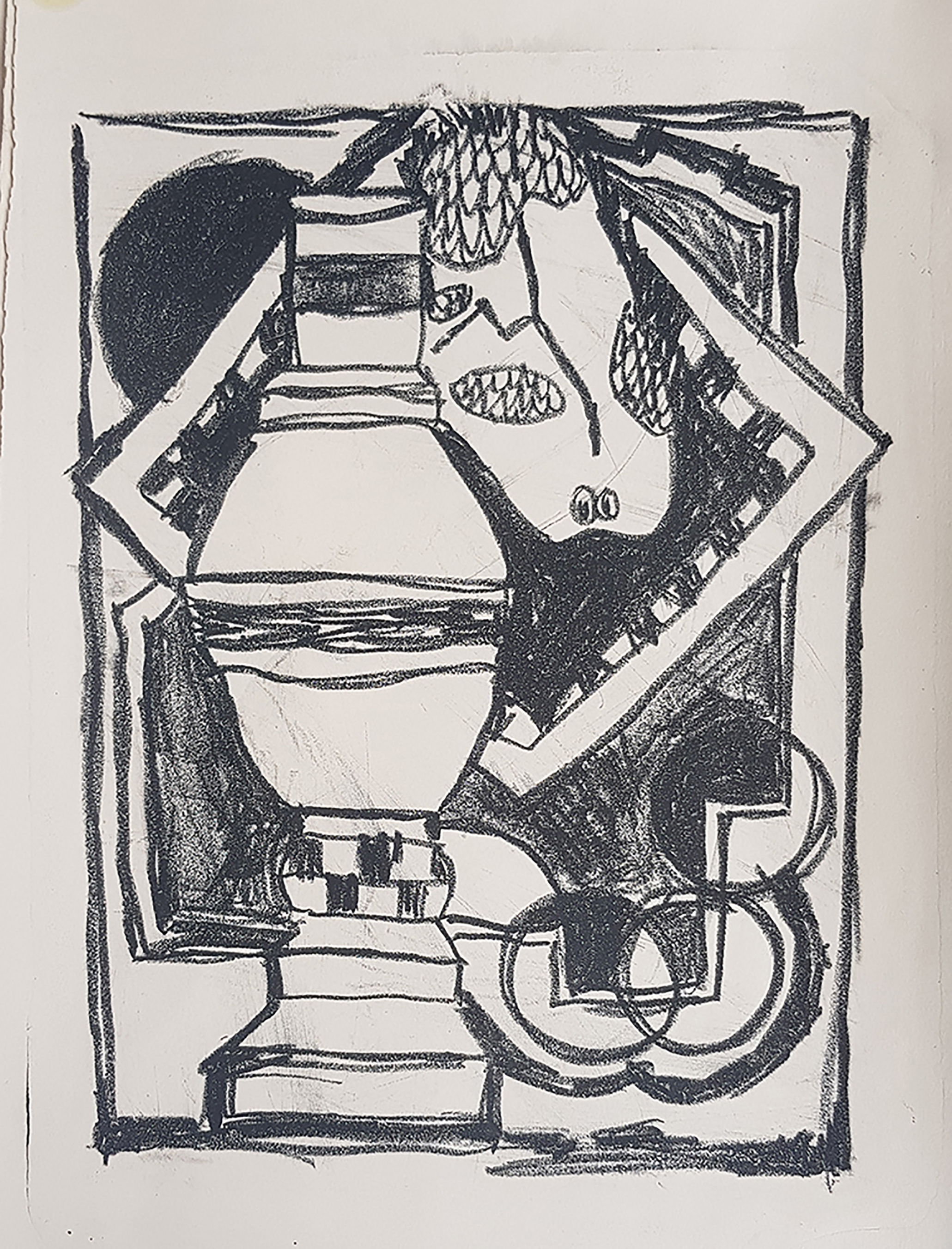 Fish knows everything,
29x42cm,
Lithography,
300€