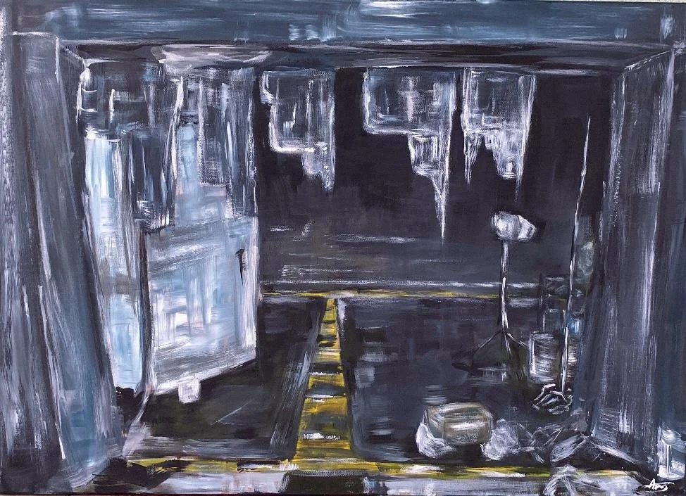 Shameful leaks (Oil On Canvas) 2025