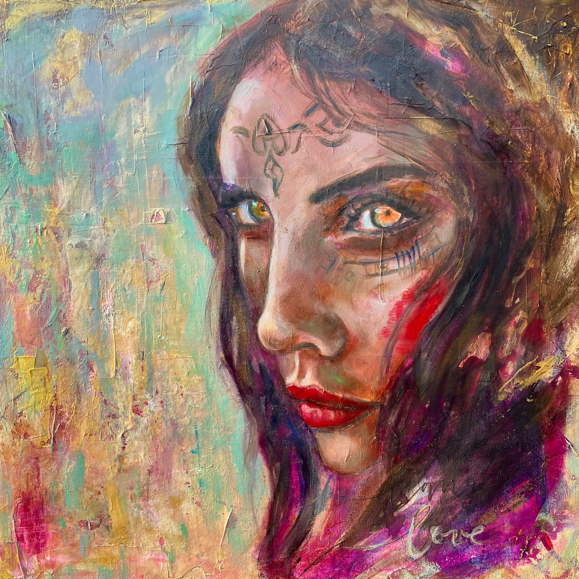 ZuzanaHana_Shaman_OilOnCanvas_50x50cm.png