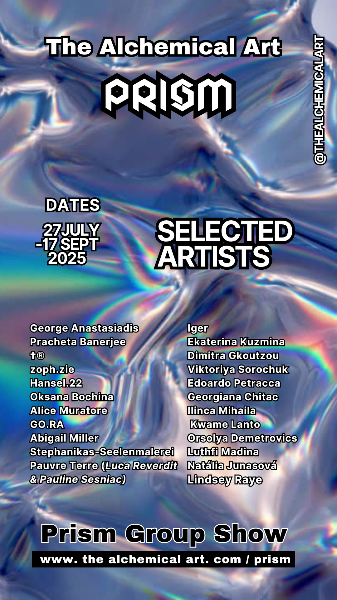 Prism Exhibition Flyer