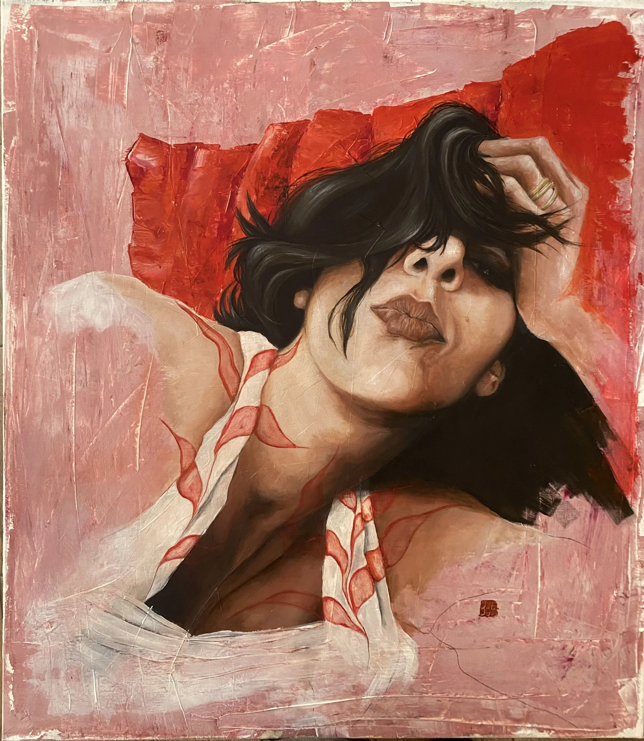 Ivy, 70 x 80 cm, Oil on Canvas, 4500 €