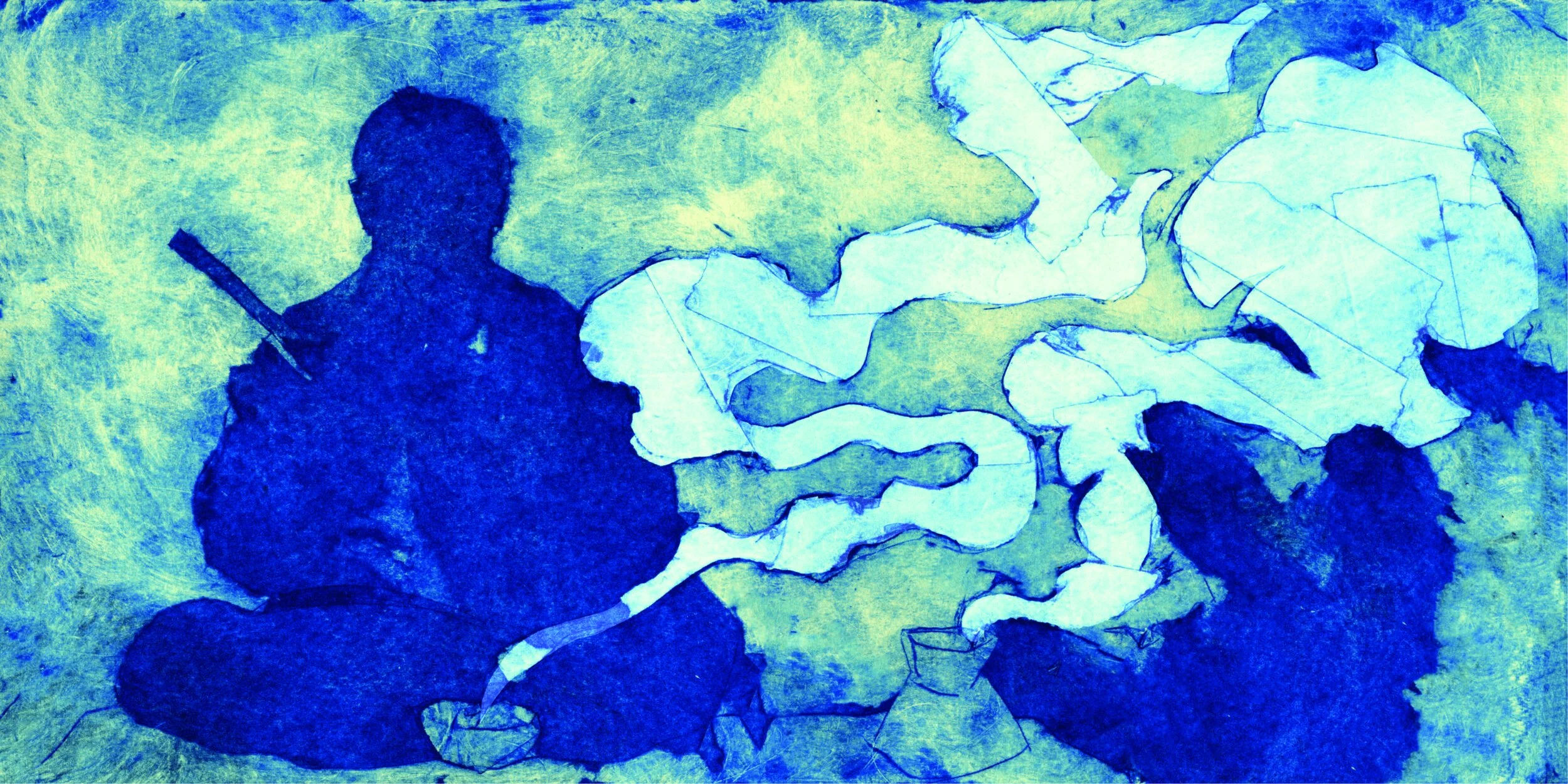 "The Shaman", 43,18 x 21,59 cm, Collagraph, £39
