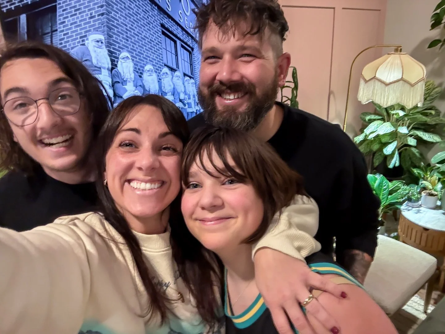 Merry Christmas &amp; Happiest Holidays from Bustlin&rsquo; Annie Co. and the Schneider&rsquo;s! These cuties make it all worth it and I love every moment I get to spend with them. 💕