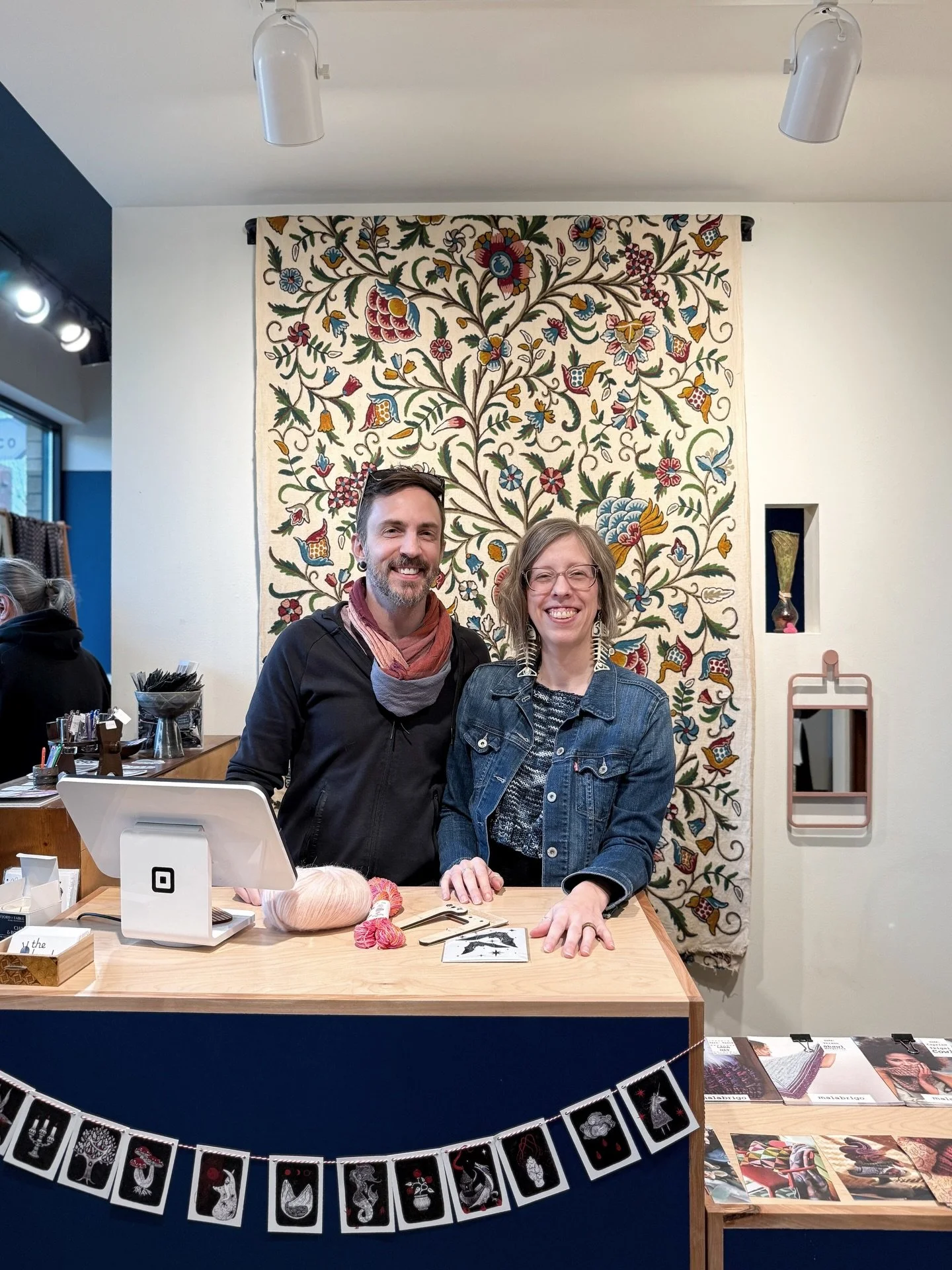 Huge congrats to my friends Jessica and Blake on the grand opening of @thelonelyskeincorvallis! 🎉 

Downtown Corvallis just got even better. If Jessica looks familiar, you may have met her at my Holiday Market this year where she did the first pop-u