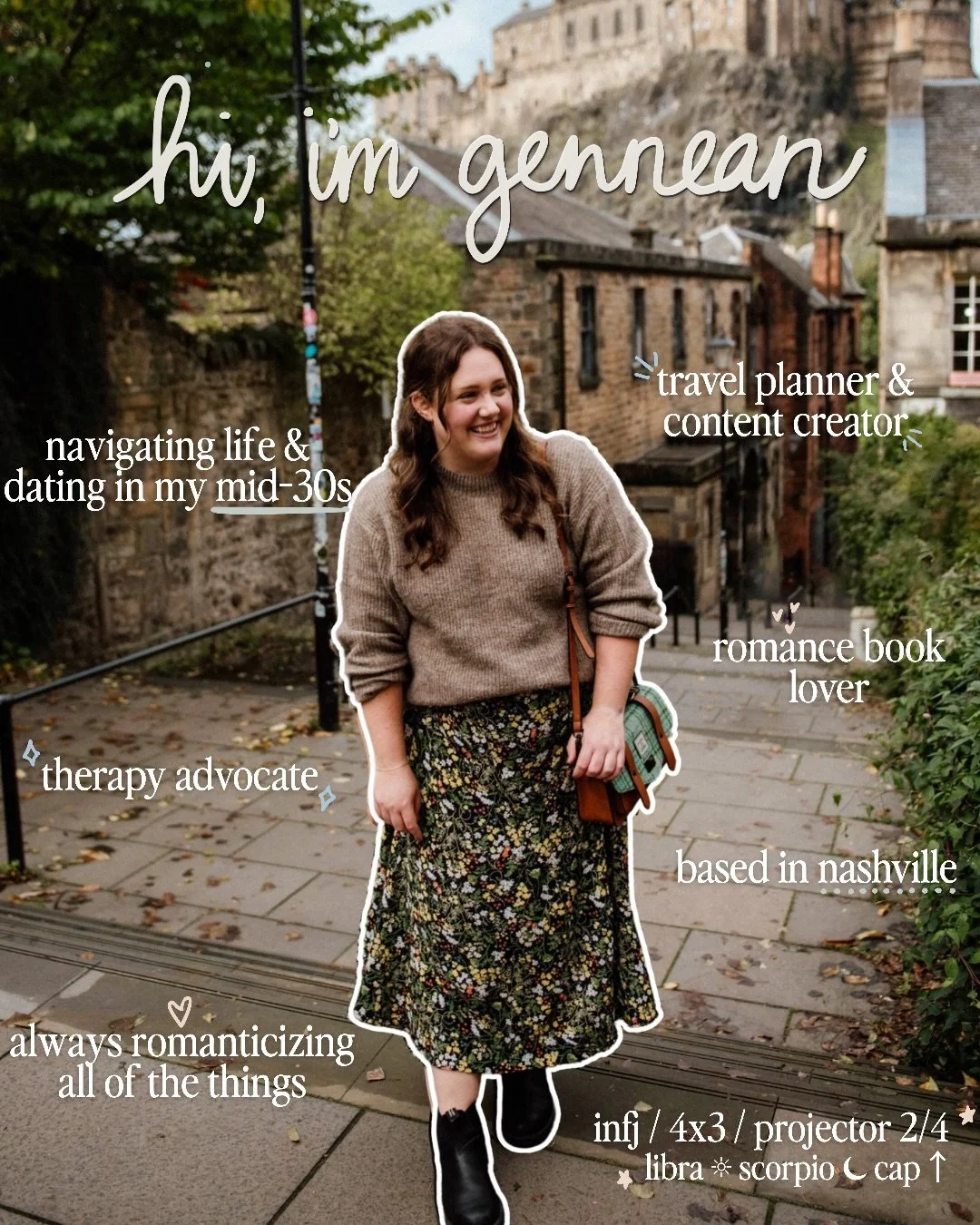 Figured it was time for an official introduction, so hi, I&rsquo;m Gennean, and I&rsquo;m so glad you&rsquo;re here ✨

If there&rsquo;s literally anything you want to know more about me, my journey, my hopes/dreams/fears lol, please drop a comment 💘