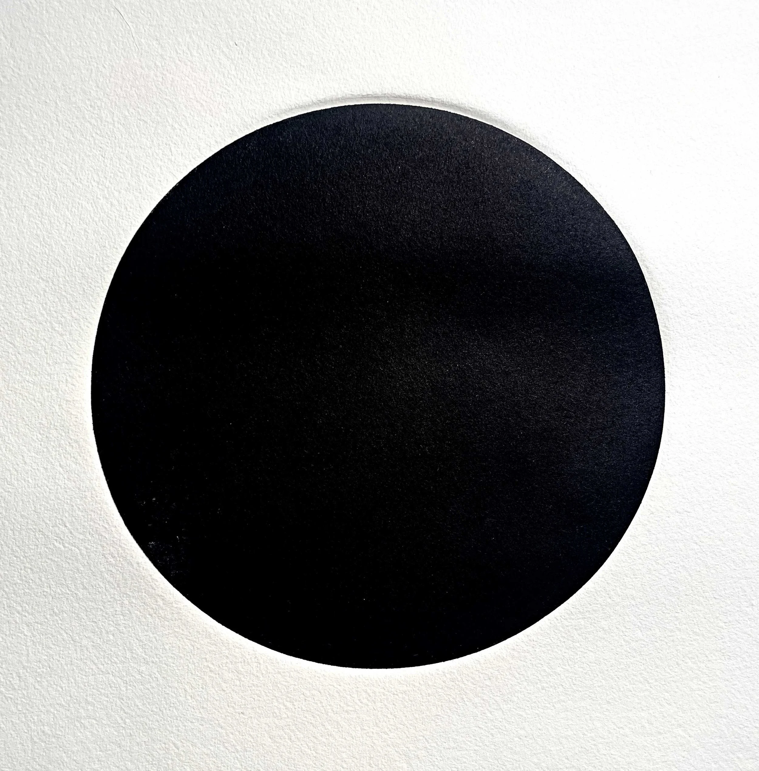 Javier Manrique, Surface #1, (detail)Monotype, 2026, 21x15.5, inches, $800