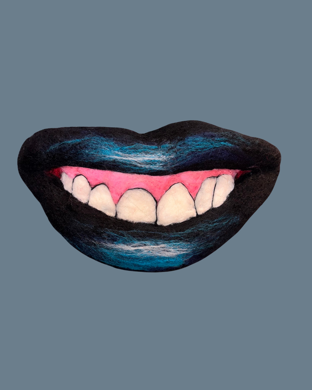 SOLD, 54,  Black Series , Wool over felted form, $400