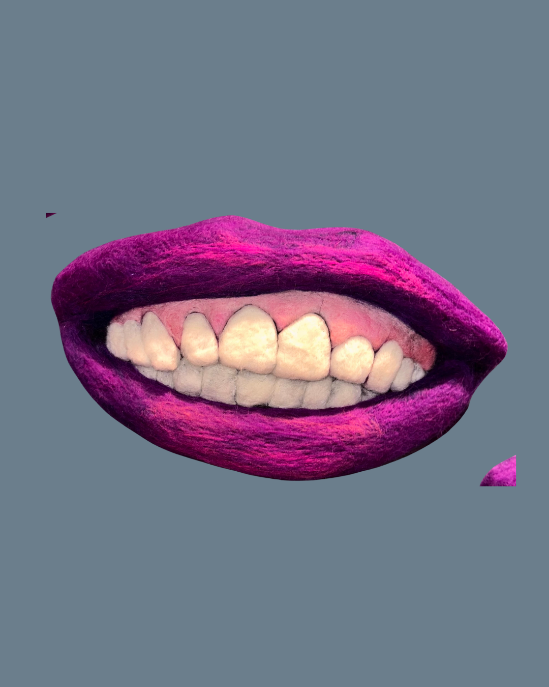 42., Purple Series , Wool over felted form, $400