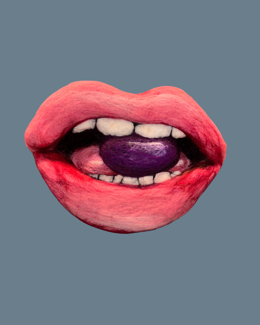 5., Small Size/ Rose pink Series , Wool over felted form, $450