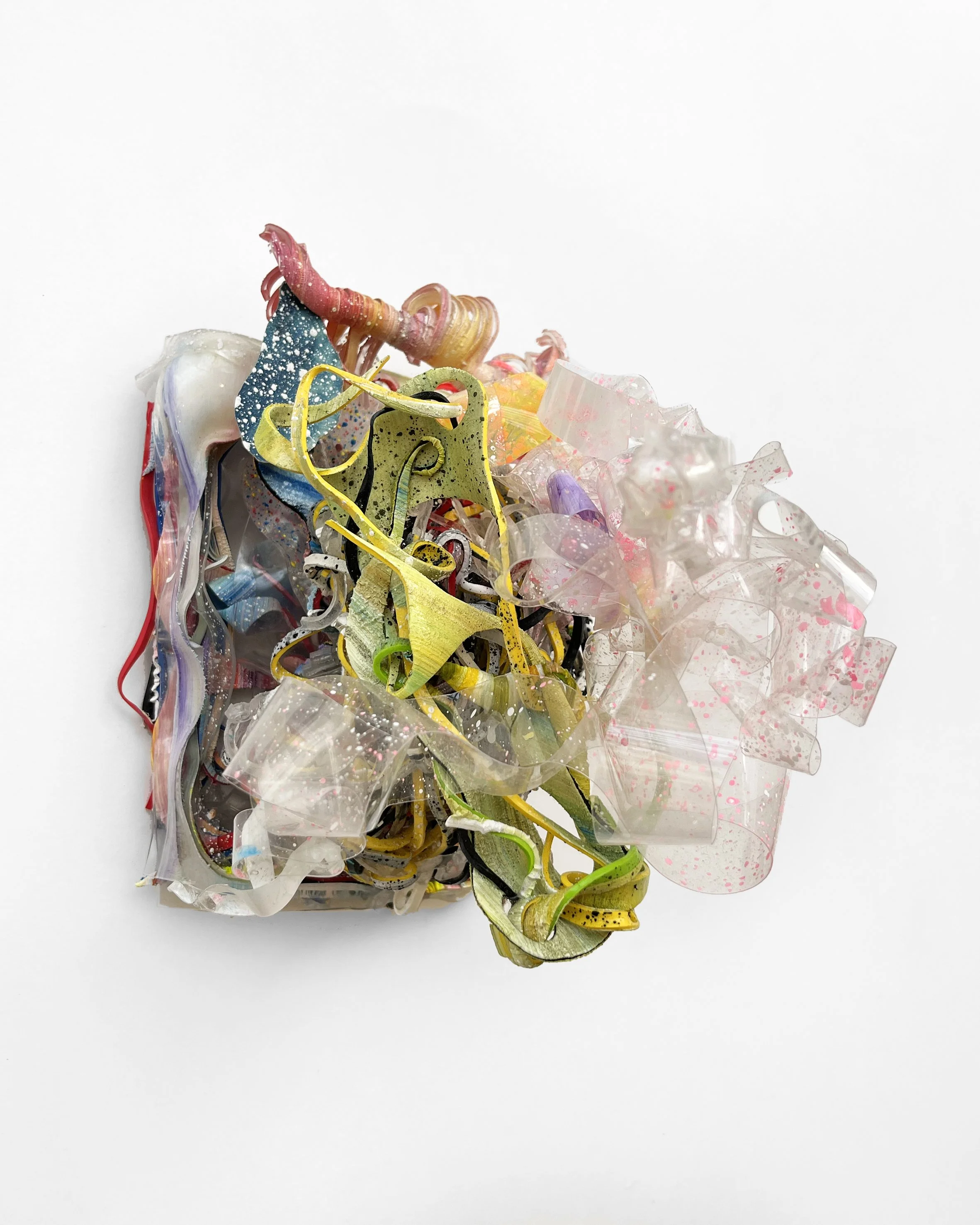 Brent Hayden, a CruCru belly flapper, 2026
polystyrene, acrylic, and vellum, 5” x 7"

$500