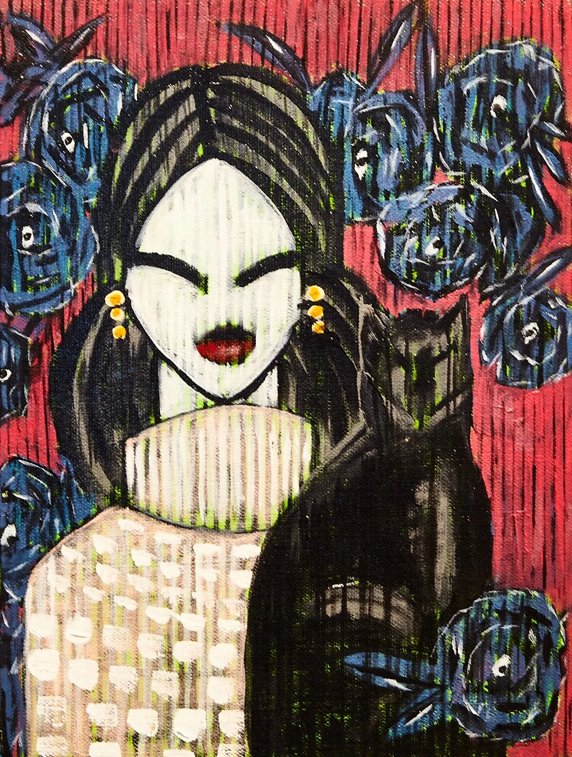 Urban Abstraction #12 - Porto, Portugal, 2025 Acrylic, Ink, and Pencil on Wood Panel
9” x 12”, $1200 SOLD