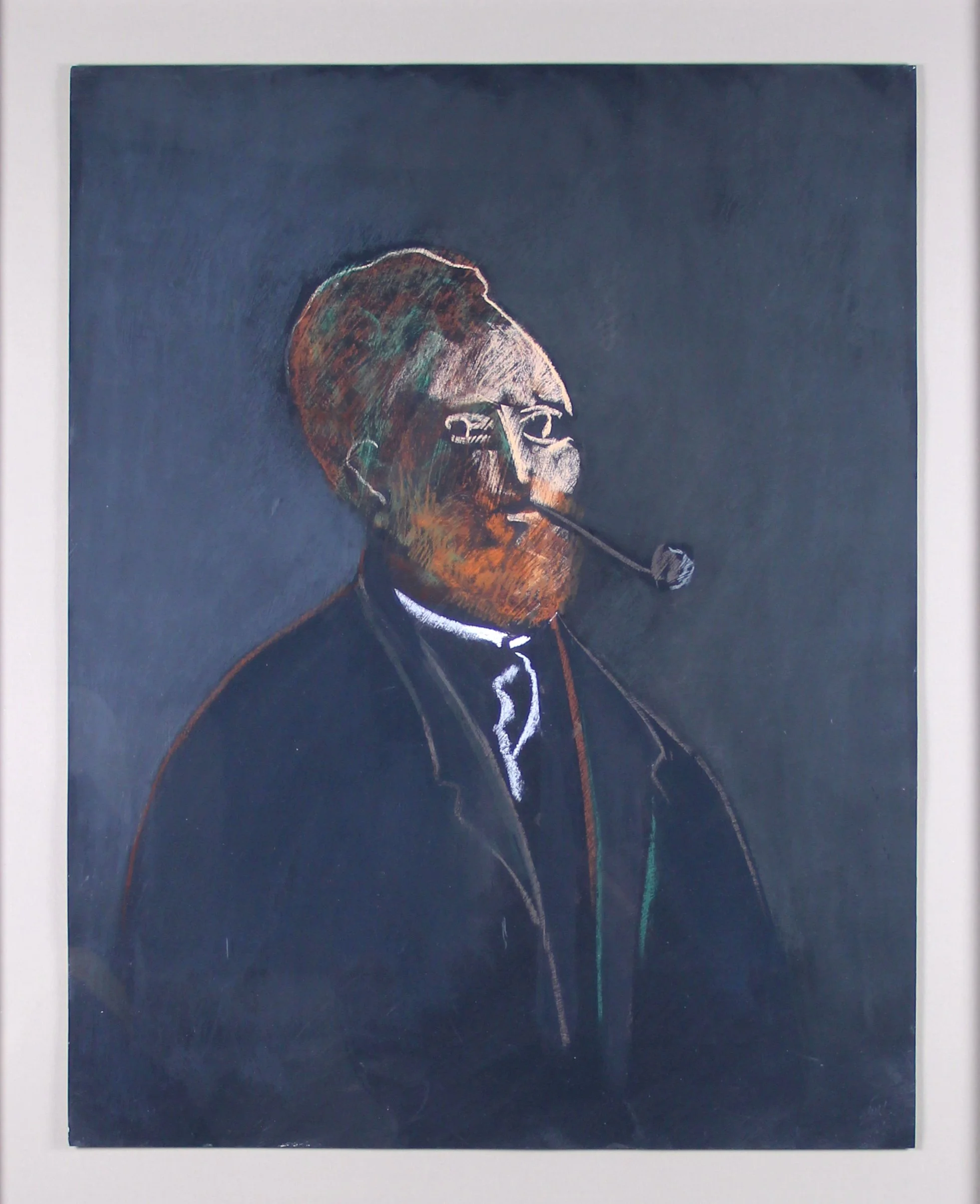 Jack Hooper, Portrait of Van Gogh, no date, oil on board, 29 x 32in framed,  $1,500