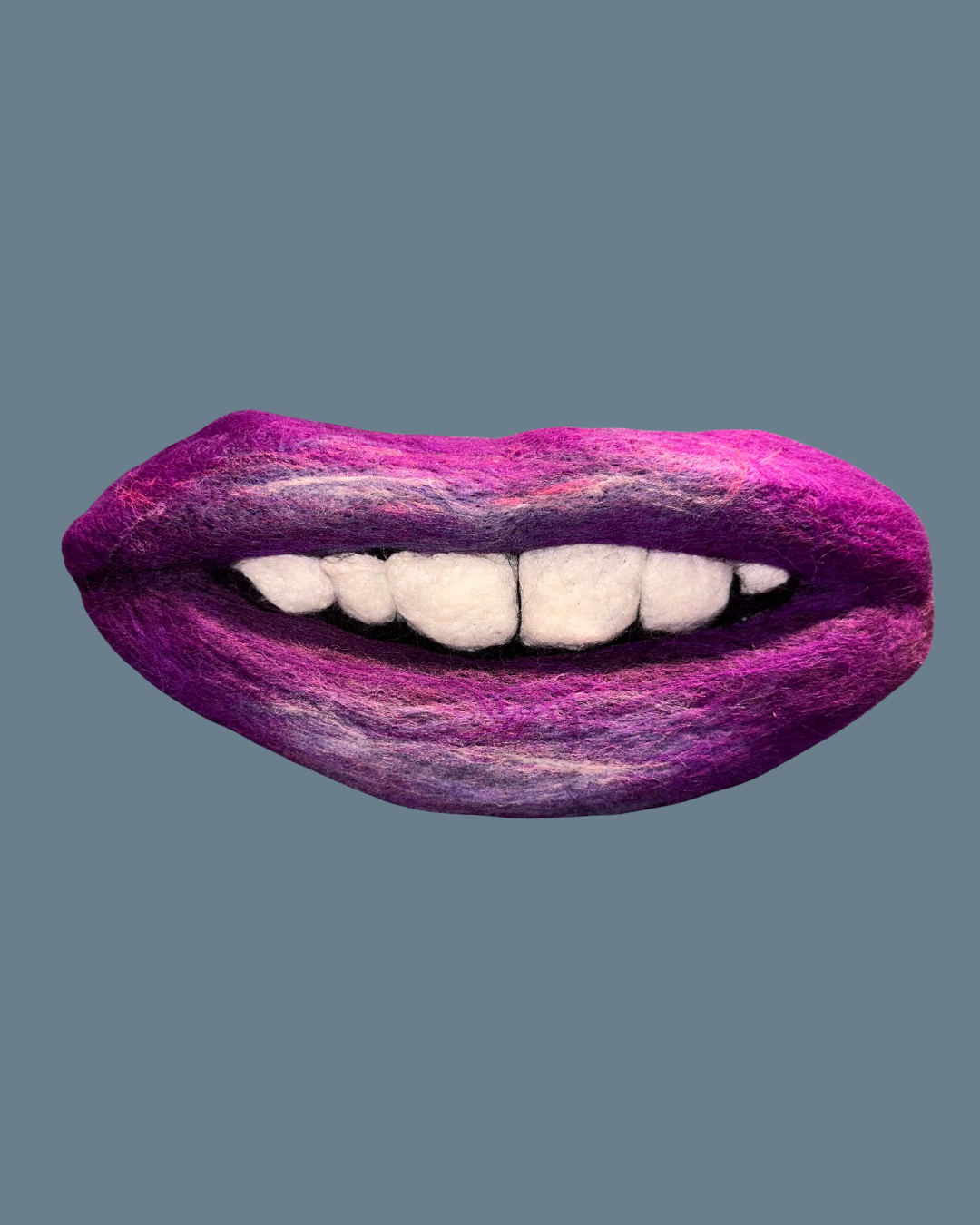 38., PurpleSeries, Wool over felted form, $350