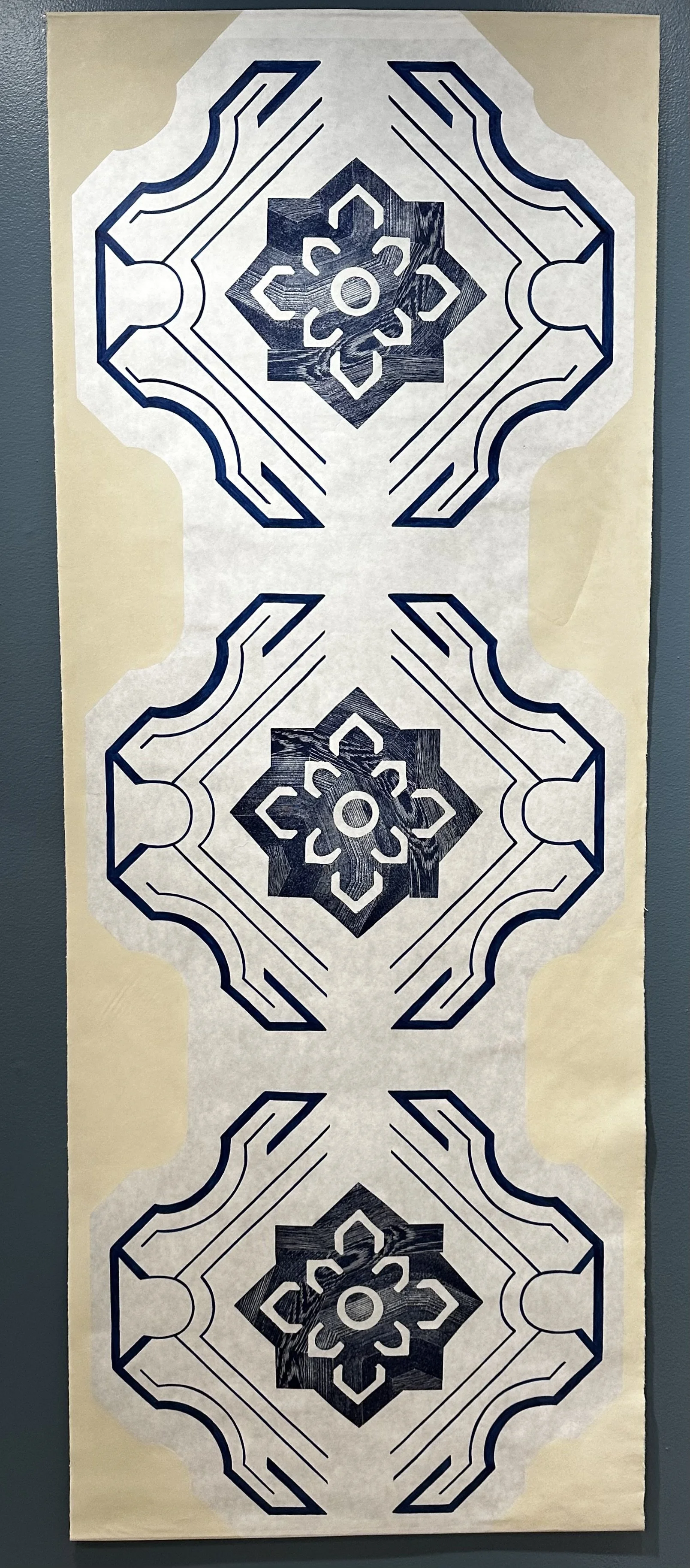 Gentleness #9, 2026
Ink and gouache on mulberry paper
$3500