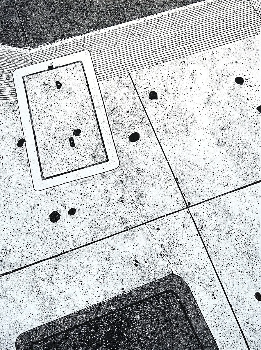 E Dyer, Cities have hearts too, Dimensions: 36x48”, Medium: Oil on Canvas, Year: 2019
 
Price: $1000
