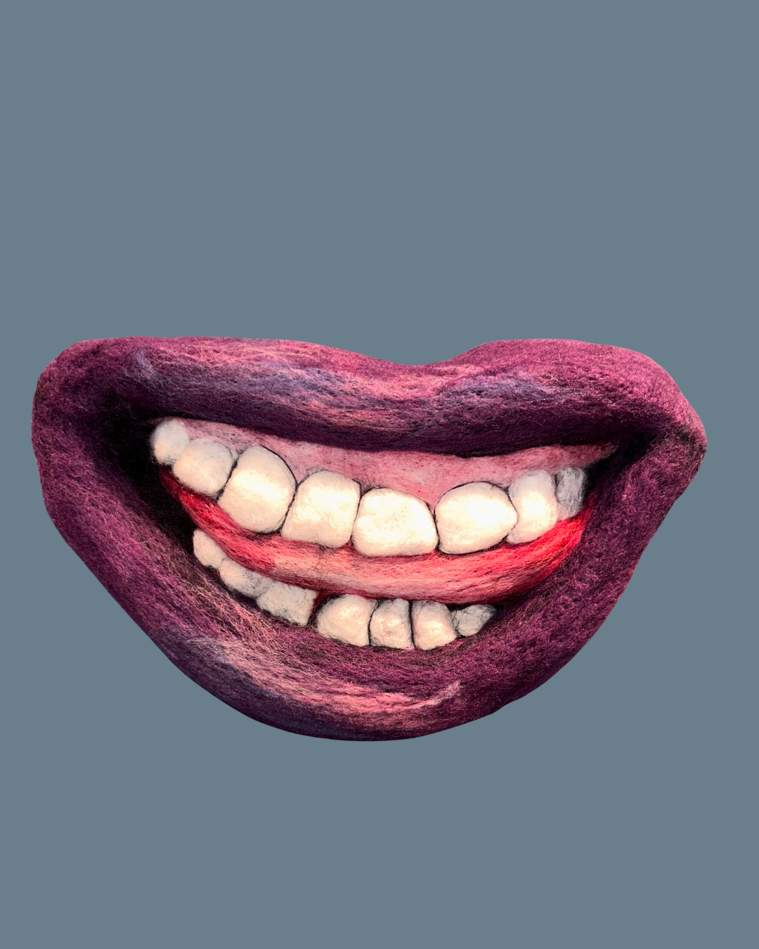 43., Plum/Deep Purple Series , Wool over felted form, $400