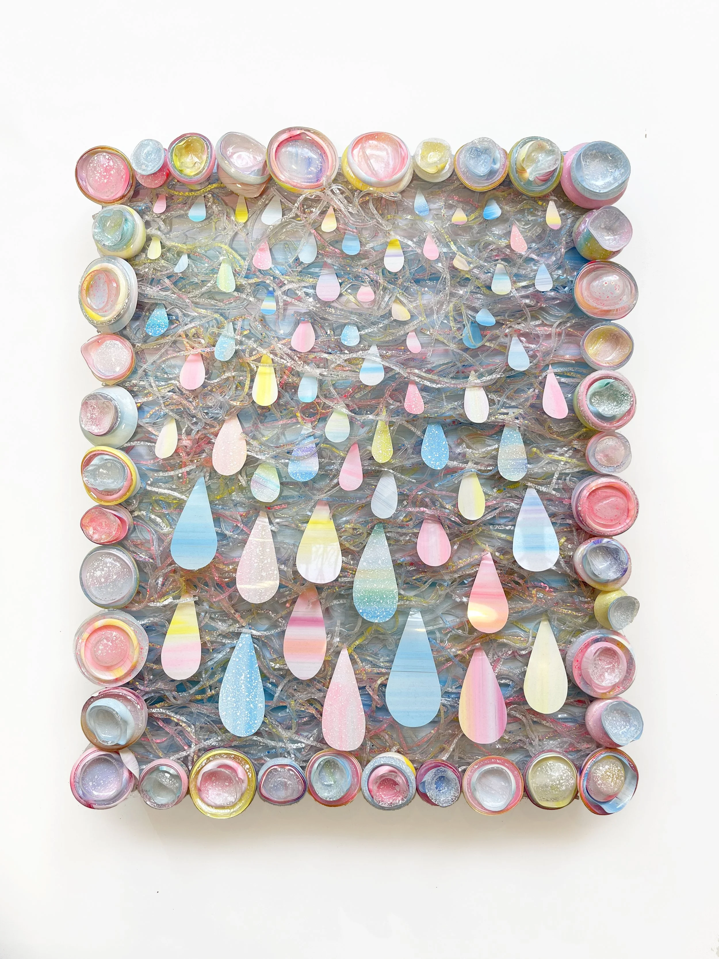 Brent Hayden, goddamn I miss the rain, 2021, polystyrene on panel, 18” x 22”
$1000