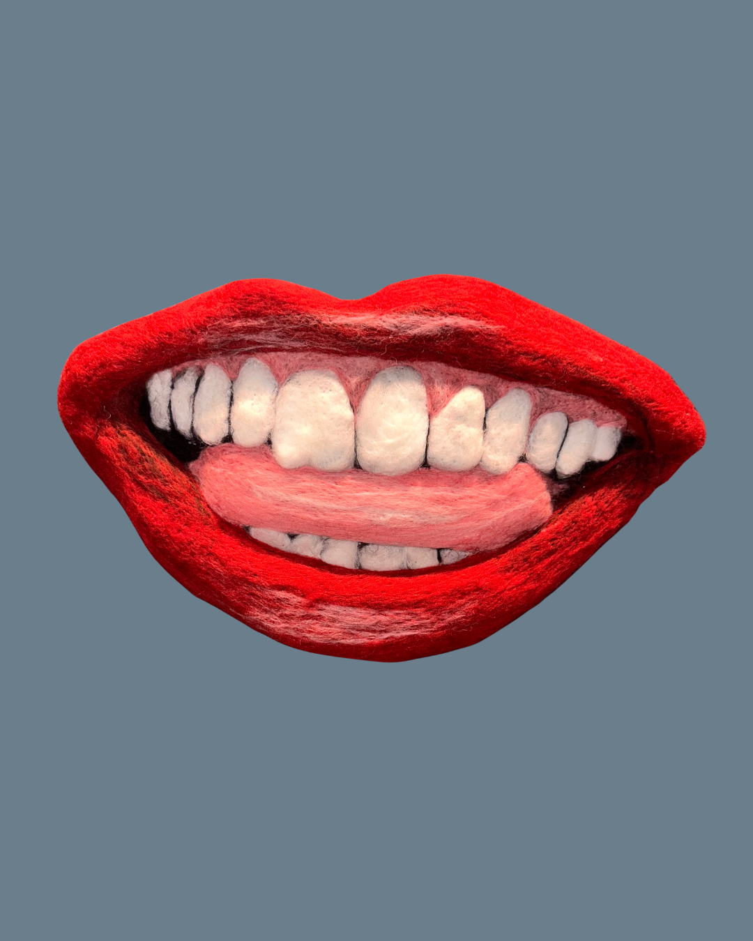 SOLD28.,Small Size/ Dark Red Series , Wool over felted form