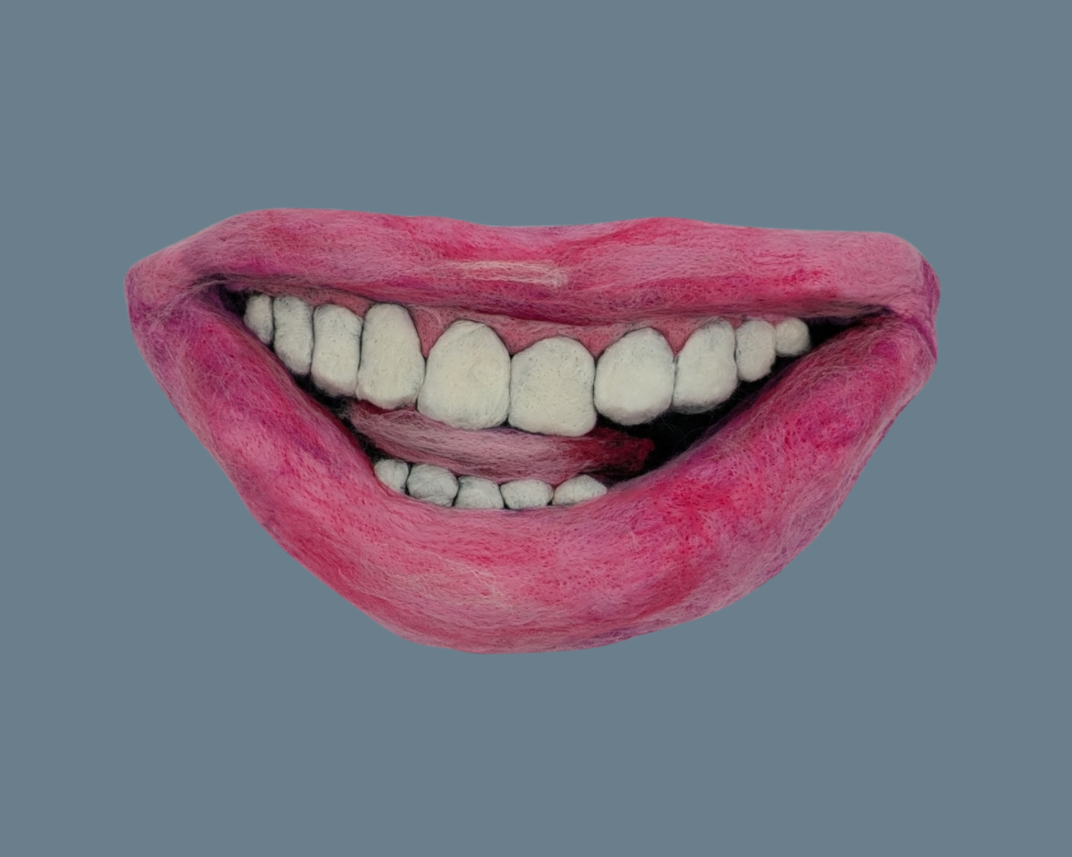 R.C., Medium Size/ Face Series, Wool over felted form, $1,000