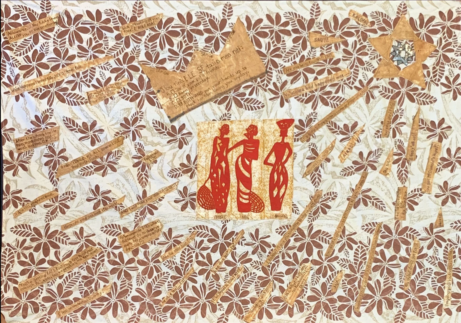 Afatasi the Artist, from the Fine Art Textiles and Wearable Art series 