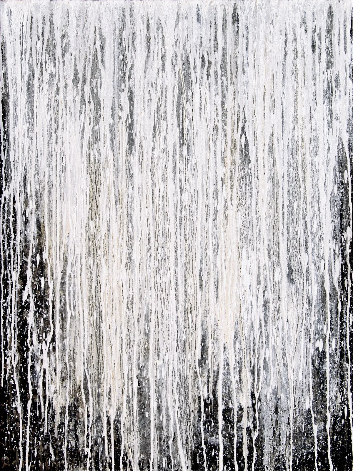 Javier Manrique, Silent Fog, 2026, oil on canvas, 40 x 30"