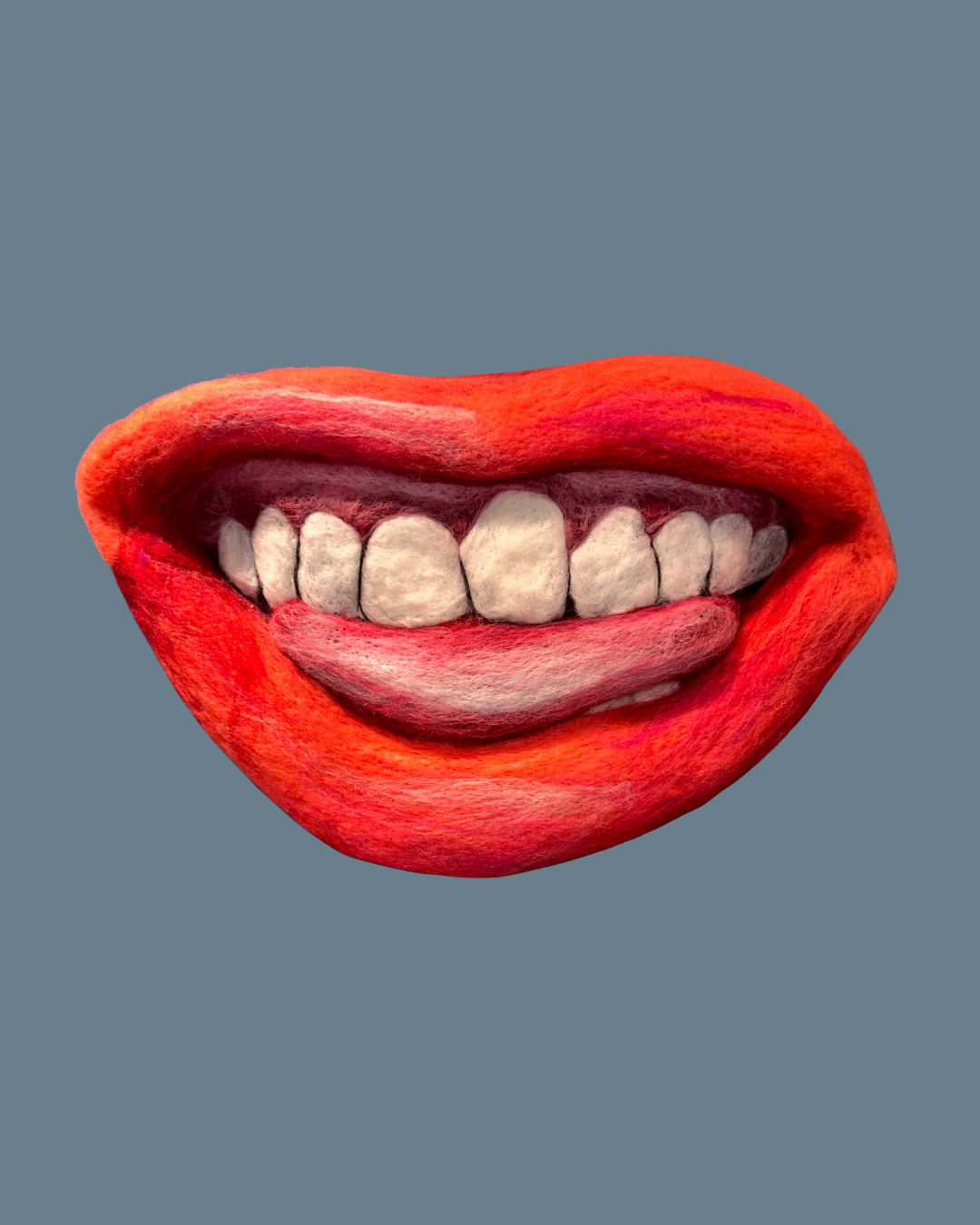 SOLD, 14., Small Size/ Coral Series , Wool over felted form, $450