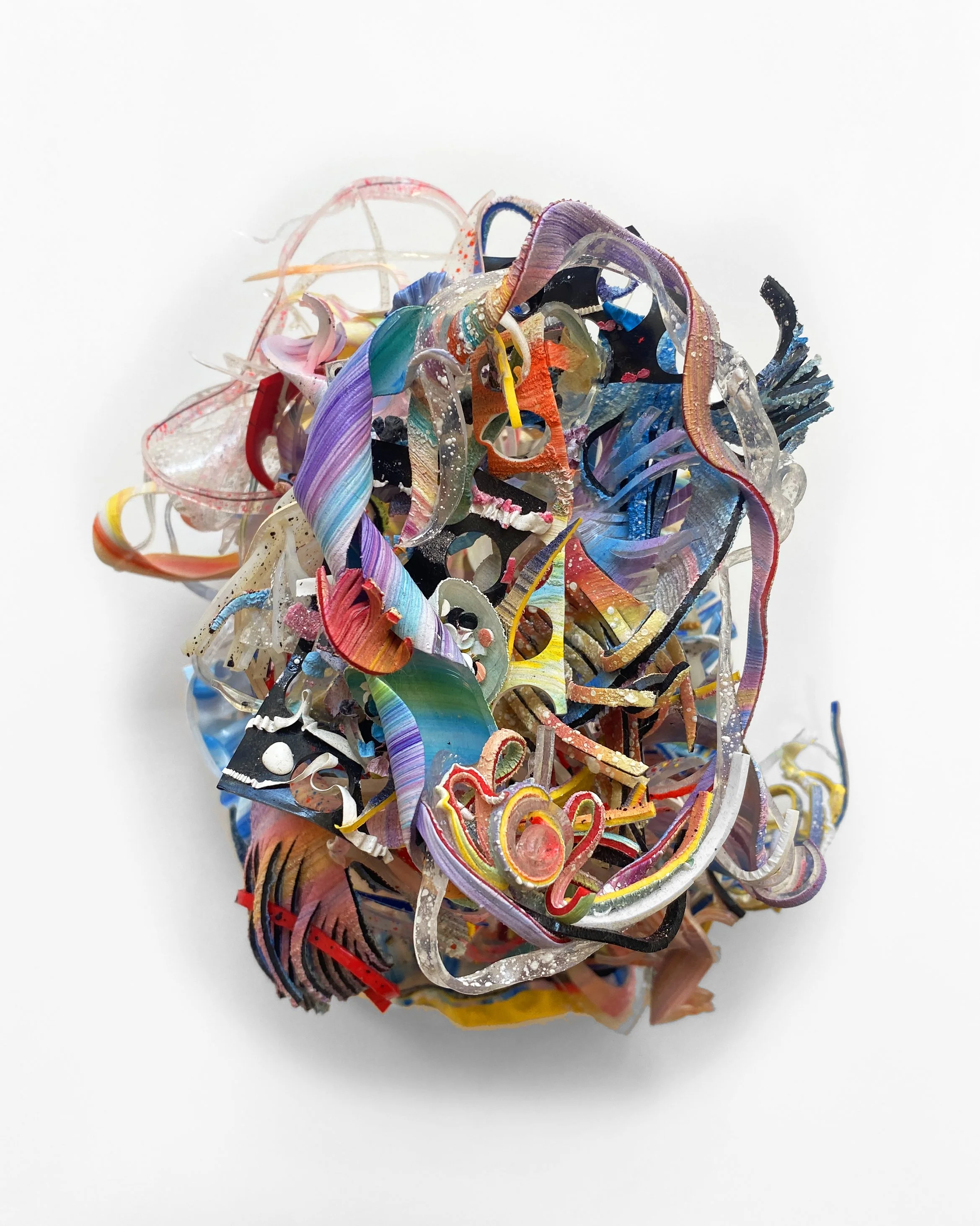 Brent Hayden, Let’s set off the fire alarm one more time, 2025, polystyrene, 6” x 8”
$450