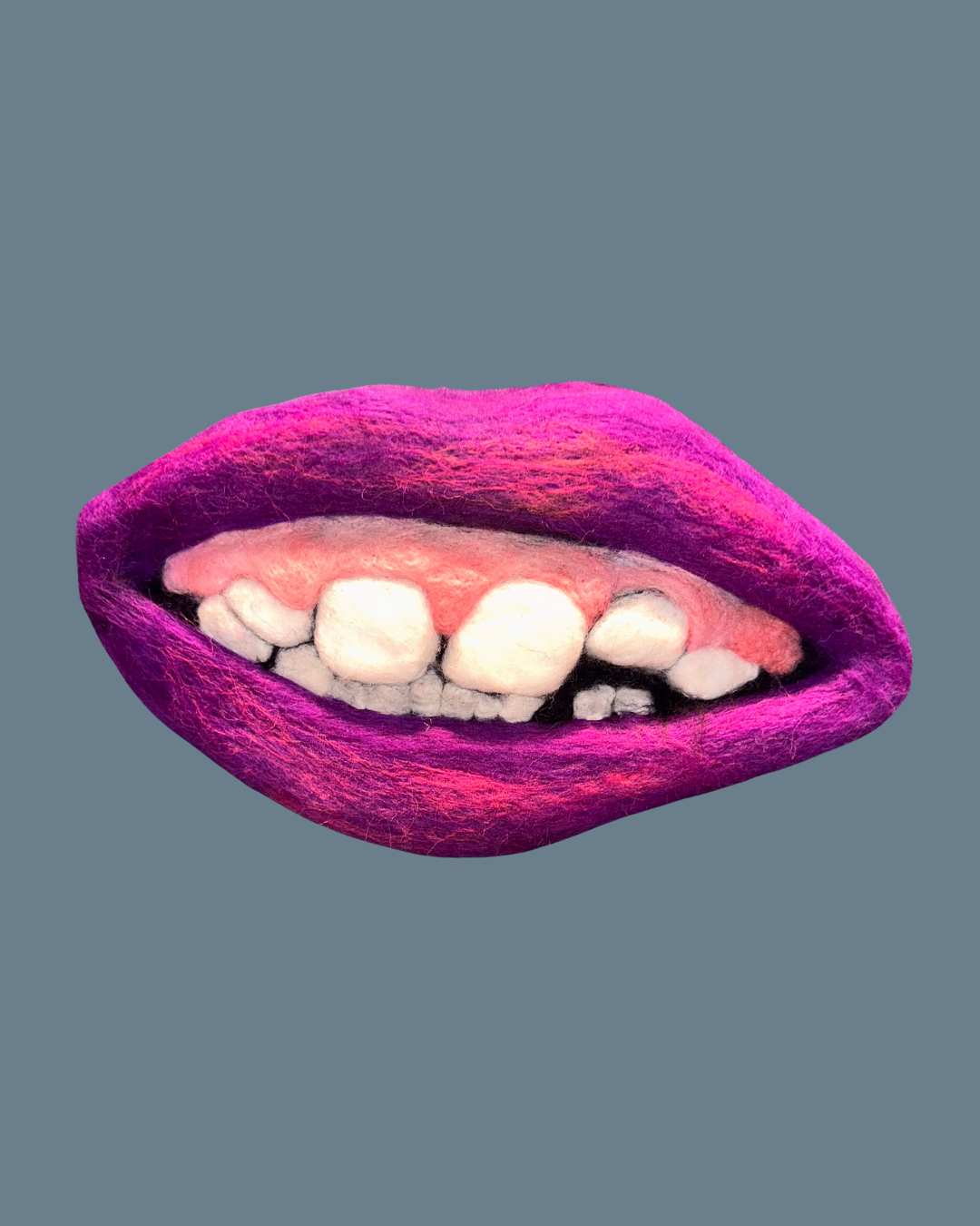 41., Purple Series , Wool over felted form, $350